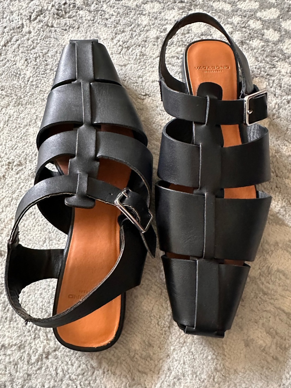 NWOT Vagabond Wioletta Fisherman Shoes, 10 - Picture 5 of 8
